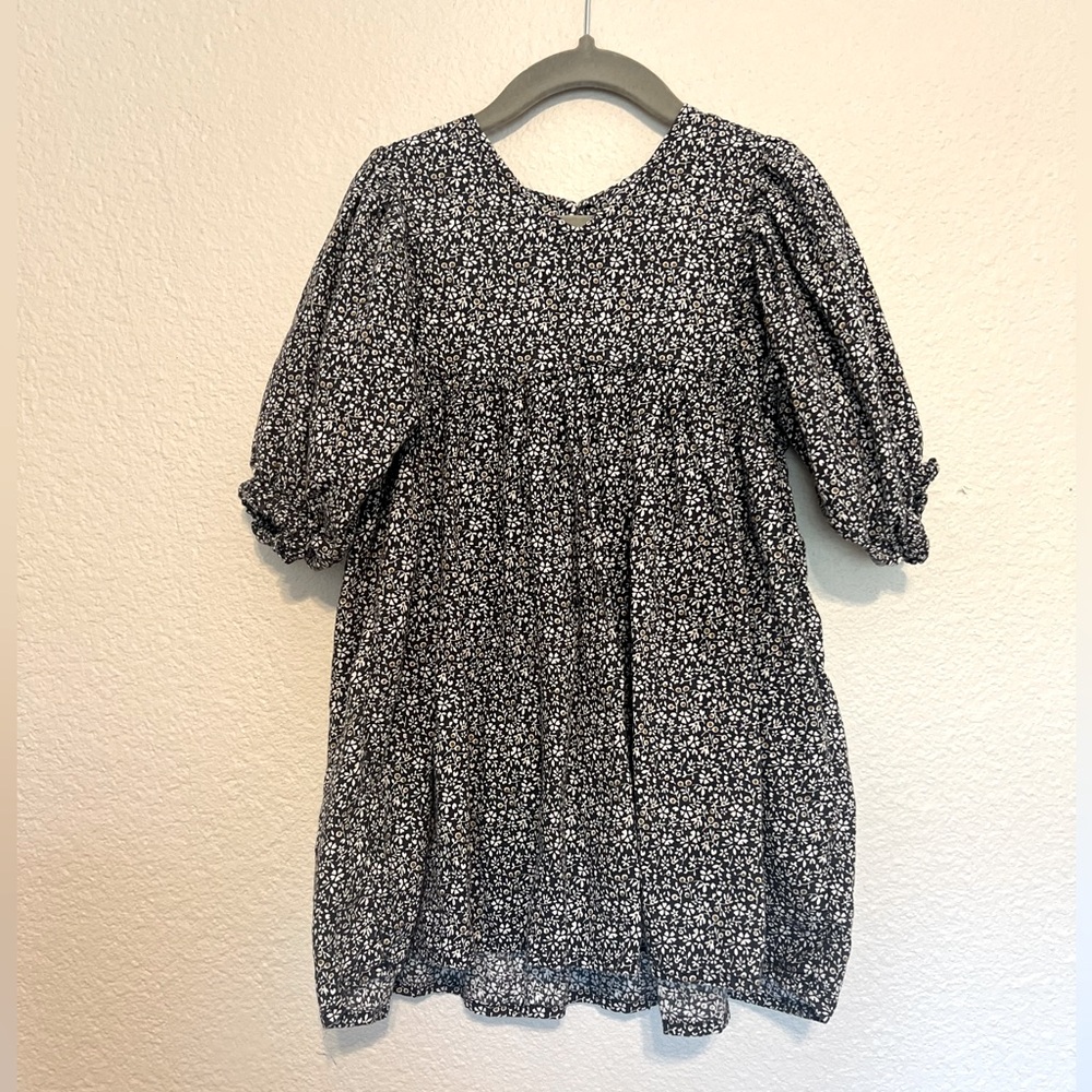 Rylee + Cru Jolene Dress in blue floral
